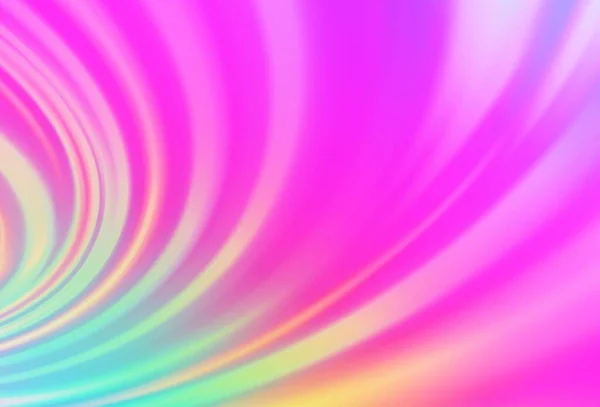 具有液体形状的浅粉色矢量模板 具有渐变的抽象大理石风格的彩色插图 背景下的纹理波型 — 图库矢量图片