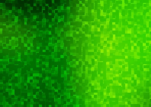 Světle Zelené Vektorové Uspořádání Přímkami Obdélníky Moderní Abstraktní Ilustrace Barevnými — Stockový vektor