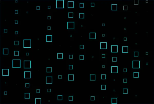 Tmavé Blue Vektorové Pozadí Polygonálním Stylu Ilustrace Sadou Barevných Obdélníků — Stockový vektor