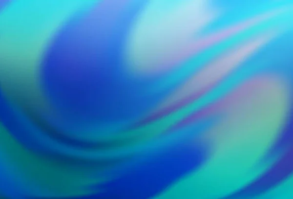 Modèle Lumineux Abstrait Vecteur Bleu Clair Illustration Colorée Brillante Dans — Image vectorielle