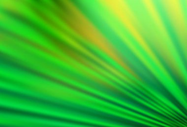 Düz çizgileri olan açık yeşil vektör düzeni. Renkli çubuklarla gösterişli soyut çizimler. Reklamınız, posteriniz, afişiniz için en iyi tasarım.