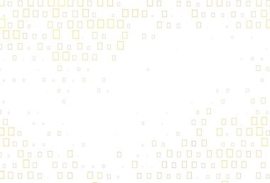 Lekeli hafif turuncu vektör şablonu, dikdörtgenler. Daireleri olan renkli bir illüstrasyon, doğa tarzında kareler. Posterler, afişler için tasarım.