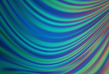 Lav şekilli hafif BLUE vektör arkaplanı. Bulanık çizgiler ve dairelerden oluşan parlak çizimler. Web siteniz için mermer tasarımı.