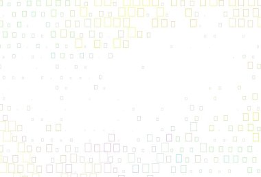 Aydınlık Çokrenkli, gökkuşağı vektör düzeni daire benekli, küplü. Parlak, soyut çemberler ve küpler çizilmiş bir resim. Güzel web siteleri için desen.