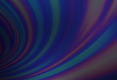 Lav şekilli koyu mavi vektör deseni. Mermer biçiminde ve gradyanlı geometrik illüstrasyon. İş tasarımınız için mermer biçimi.