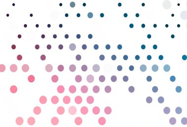 Açık mavi, noktalı kırmızı vektör arkaplanı. Bulanık yağmur damlaları olan soyut bir çizim. Marka kitabın için tamamen yeni bir şablon.