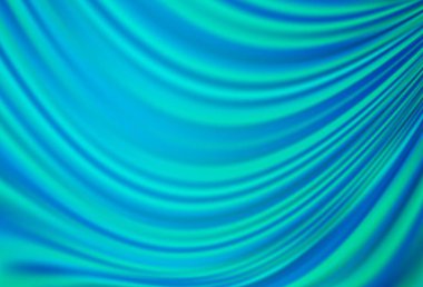 Bükülmüş çizgileri olan hafif BLUE vektör şablonu. Mermer stilinde tamamen yeni bir renk çizimi. Reklamınız, broşürleriniz, broşürleriniz için yeni bir doku..