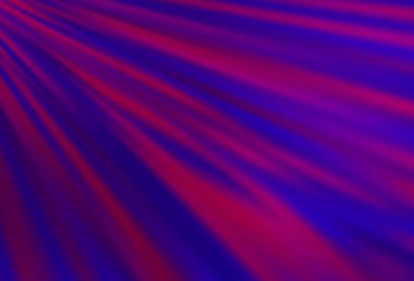 Uzun çizgileri olan koyu mor vektör arkaplan. Dar çizgileri olan parlak renkli çizimler. Reklamınız, posteriniz, afişiniz için en iyi tasarım.