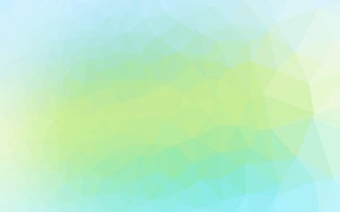 Çizgileri ve üçgenleri olan vektörsüz bir düzen. Soyut arkaplanda renkli eğimli üçgenler