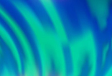 Kabarcık şekilli hafif Mavili vektör şablonu. Alnında çizgiler olan soyut bir çizim. İş tasarımınız için şablon.