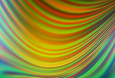 Açık mavi, sıvı şekilli sarı vektör deseni. Mermer biçiminde yaratıcı geometrik çizim ve gradyan. Arkaplanlar için desenli dalga deseni.