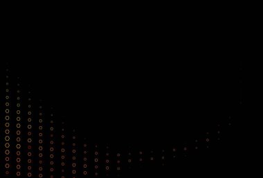 Altıgen kümeli koyu turuncu vektör kapağı. Altıgenli soyut bir tasarım. Duvar kağıtlarının dokusu için desen.