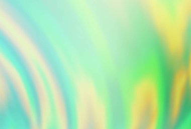 Açık yeşil vektör şablonu, çizgiler, oval. Çağdaş gradyan soyut çizgileri olan çizimler. İşiniz için yepyeni bir mermer tasarımı..