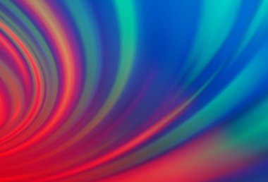 Açık mavi, lav şekilli kırmızı vektör deseni. Mermer biçiminde yaratıcı geometrik çizim ve gradyan. İşiniz için en iyi bulanık tasarım..