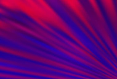 Düz çizgileri olan açık mor vektör düzeni. Renkli çubuklarla gösterişli soyut çizimler. İş broşürleri, broşürler için desen.