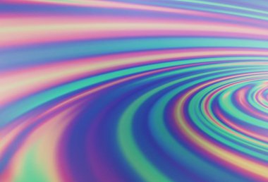 Lamba şekilli açık mavi vektör deseni. Bulanık geometrik örnek ve eğimli kabarcıklar. Reklamlarınız, posterleriniz, afişleriniz için yepyeni bir tasarım..