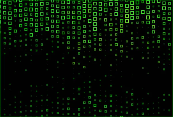 Textura Vectorial Verde Oscuro Estilo Rectangular Rectángulos Sobre Fondo Abstracto — Vector de stock