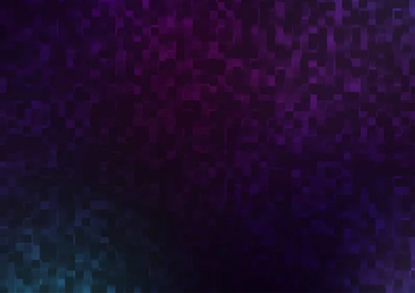 Plantilla Vectorial Dark Purple Con Cristales Rectángulos Ilustración Abstracta Moderna — Vector de stock
