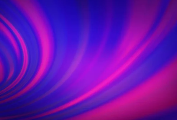Ανοιχτό Ροζ Μπλε Διανυσματικό Μοτίβο Υγρά Σχήματα Πολύχρωμη Απεικόνιση Αφηρημένο — Διανυσματικό Αρχείο