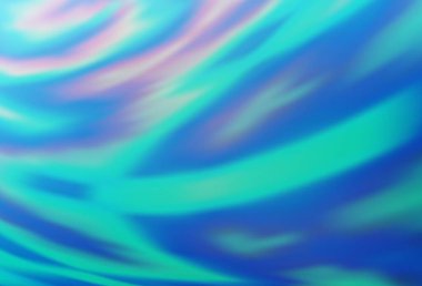 Işık Mavisi vektörü parlak deseni bulanıklaştırdı. Gradyan ile modern soyut çizim. Tasarımının yeni yolu.