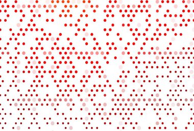 Kabarcıklı açık kırmızı vektör arka planı. Renkli su damlaları olan modern soyut çizimler. İş reklamları için tasarım.