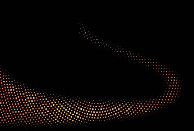 Koyu turuncu arka plan, dikdörtgenler, kareler. Renkli dikdörtgenleri olan bir resim. Web siteleri için şablon kullanılabilir.