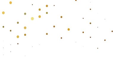 Küreli hafif turuncu vektör deseni. Doğa tarzında renkli baloncuklu soyut illüstrasyon. Posterler, afişler için tasarım.