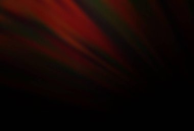 Dar çizgileri olan koyu kırmızı vektör deseni. Renkli çubuklarla gösterişli soyut çizimler. TV reklamları için arkaplan.