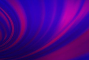 Bükülmüş kurdeleli açık mor vektör arka planı. Eğilimli zarif, parlak bir çizim. Cep telefonu geçmişinin şablonu.