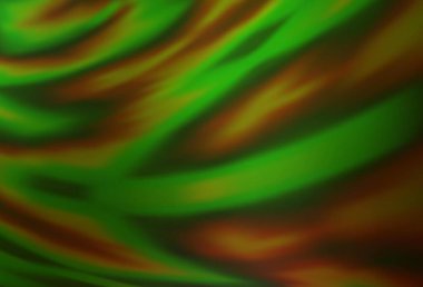 Açık yeşil vektör soyut bulanık arkaplan. Görüntü stili ve gradyanı olan yeni renkli çizimler. Tasarımının yeni yolu.