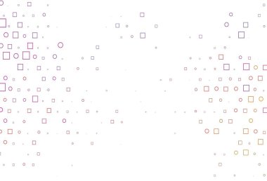 Açık siyah vektör düzeni, daire şeklinde benekler, küpler. Renkli daireleri, dikdörtgenleri olan soyut çizimler. Posterler, afişler için tasarım.