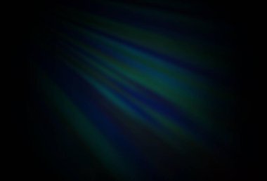 Düz çizgileri olan koyu mavi vektör arkaplan. Bulanık dekoratif tasarım basit bir şekilde çizgilerle. Reklamınız, posteriniz, afişiniz için en iyi tasarım.