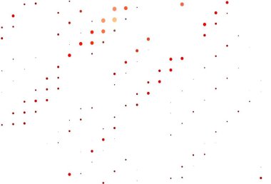 Disklerle açık kırmızı vektör dokusu. Doğa tarzında renkli baloncuklu soyut illüstrasyon. Marka kitabın için tamamen yeni bir şablon.