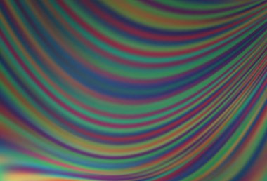 Dark Silver, baloncuk şekilli gri vektör arka planı. Değişken çizgileri olan renkli soyut çizimler. İş tasarımınız için şablon.