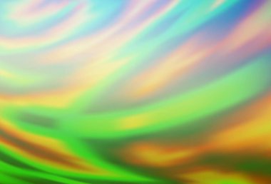 Açık mavi, yeşil vektör soyut parlak şablon. Gradyan ile modern soyut çizim. İş tasarımınız için yeni biçim.