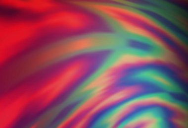 Açık mavi, kırmızı vektör parlak şablonu bulanıklaştırdı. Görüntü tarzında tamamen yeni bir renkli çizim. İşiniz için yeni tasarım.