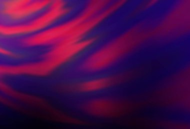 Koyu pembe vektör parlak şablonu bulanıklaştırdı. Gradyan tasarımlı, soyut, ışıltılı çizimler. Tasarımının yeni yolu.