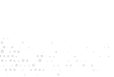 Dairesel ve dikdörtgenli açık mor vektör arkaplan. Daireleri olan renkli bir eğim, soyut arkaplanda dikdörtgenler. İş reklamları için tasarım.