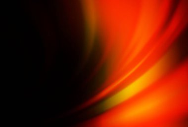 Soyut çizgileri olan koyu turuncu vektör şablonu. Mermer biçiminde yaratıcı geometrik çizim ve gradyan. İş tasarımınız için şablon.