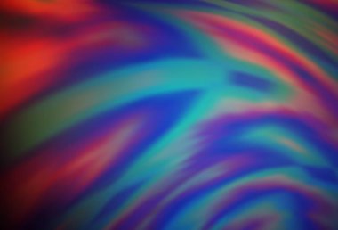 Koyu mavi, kırmızı vektör modern zarif düzen. Gradyan tasarımlı, soyut, ışıltılı çizimler. Çalışmalarınız için akıllı tasarım.