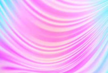 Açık pembe, lava şekilli mavi vektör arkaplan. Mermer biçiminde ve gradyanlı geometrik illüstrasyon. İş tasarımınız için mermer biçimi.