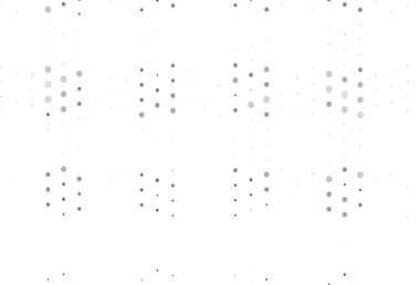 Açık gümüş, diskli gri vektör dokusu. Renkli su damlaları olan modern soyut çizimler. Posterler, afişler için tasarım.