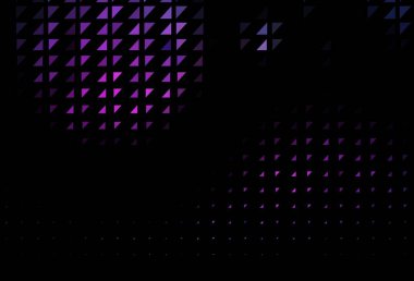 Koyu pembe, daireli mavi vektör şablonu. Bulanık dekoratif tasarım baloncuklu soyut tarzda. Posterler, afişler için tasarım.