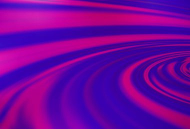 Sıvı şekilli açık mor vektör arkaplan. Mermer şeklinde parlak eğri çizimler. Markan için yeni kompozisyon.