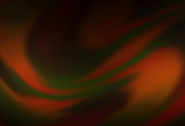 Koyu sarı, turuncu vektör parlak dokuyu bulanıklaştırdı. Eğilimli zarif, parlak bir çizim. İş tasarımınız için yeni biçim.