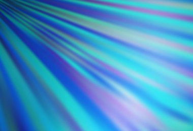 Uzun çizgileri olan açık mavi vektör arkaplanı. Dar çizgileri olan parlak renkli çizimler. TV reklamları için arkaplan.