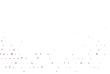 Açık Mor, daire benekli pembe vektör düzeni, küpleri. Soyut tarzda dekoratif tasarım, daireler, dikdörtgenler. İş reklamları için tasarım.