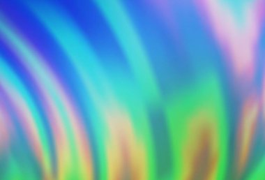 Açık mavi, sıvı şekilli yeşil vektör deseni. Değişken çizgileri olan renkli soyut çizimler. İş tasarımınız için mermer biçimi.