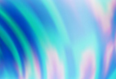 Kabarcık şekilli hafif Mavili vektör deseni. Çağdaş gradyan soyut çizgileri olan çizimler. Cep telefonu geçmişinin şablonu.