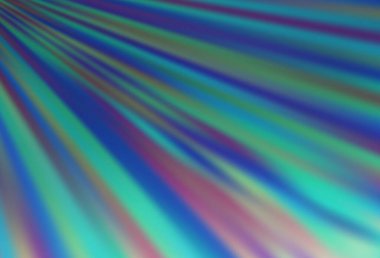 Renkli çizgileri olan açık mavi vektör dokusu. Renkli çubuklarla gösterişli soyut çizimler. Reklamınız, posteriniz, afişiniz için en iyi tasarım.